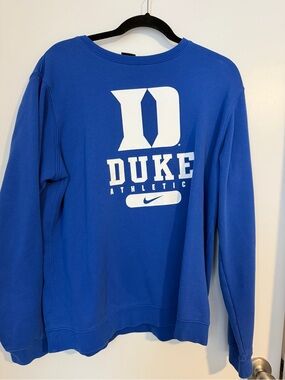 Nike Royal Blue Pullover with White Logo